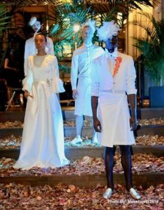 Jamaican born Designer Glenroy March Presents Stunning All White Collection During New York Fashion Week 2