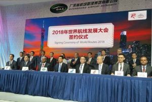 Director of Tourism Attends World Routes 2018 in China 2