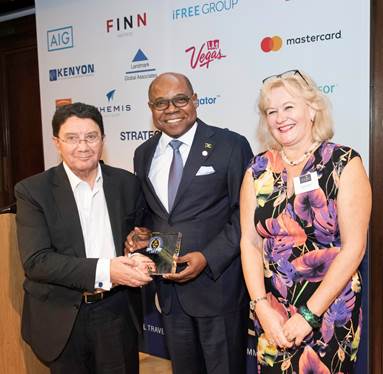 Jamaica's Minister of Tourism Wins IIPT Champions in Challenge Award
