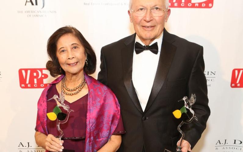 Patricia Chin Honored at American Friends of Jamaica Humming Bird Gala 2