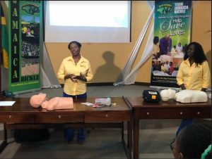 Team Jamaica Bickle Lauds Grace Kennedy & The S Hotel For Support In Latest Round Of Aed Presentation 1