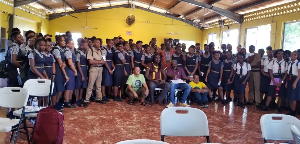 Jamaican Poets 2019 School Tour 1