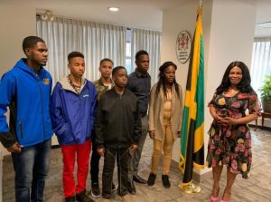 St Jago High's 2019 Champion Schools Challenge Quiz Team Visits New York 1