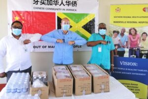 Mandeville Hospital Frontline Workers Gifted With Lunches From Chinese Benevolent Association2