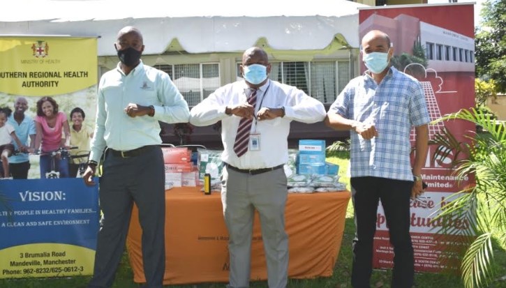 Manpower Gives Back to Health Care in Central Jamaica2