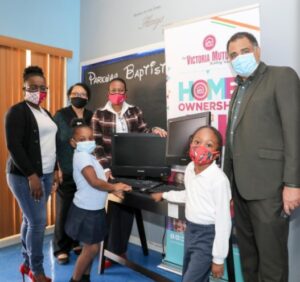 Victoria Mutual Donates Computers To Parkway Wee Care School1