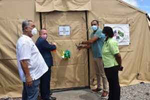 May Pen Hospital Gets Field Hospital for COVID-19 Patients1