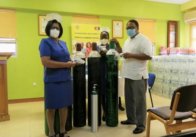 Mandeville Hospital Continues to Receive Support from Corporate Jamaica