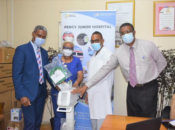Oxygen Machine Boost for Percy Junor Hospital by Generous American1