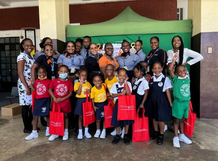 Books4Kids Jamaica Distributes Bookbags To 465 Children At Kingston Schools. 8,000 Preschool Children To Benefit From Books And Materials From The Initiative This Year5