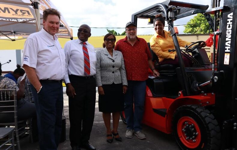 Tank-weld Equipment Donates A Well-Needed Forklift To The Trench Town Polytechnic College To Aid In The Training And Certification Of Aspiring Forklift Operators1