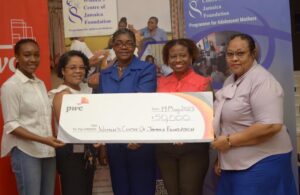 PwC Collaborates With The Women’s Centre Of Jamaica Foundation To Empower Girls Through A Donation And Inspirational Art Session1
