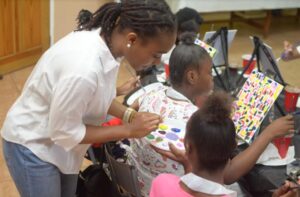 PwC Collaborates With The Women’s Centre Of Jamaica Foundation To Empower Girls Through A Donation And Inspirational Art Session2
