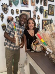 Jamaican Reggae Star Jahdon Ventures into Broom-making2
